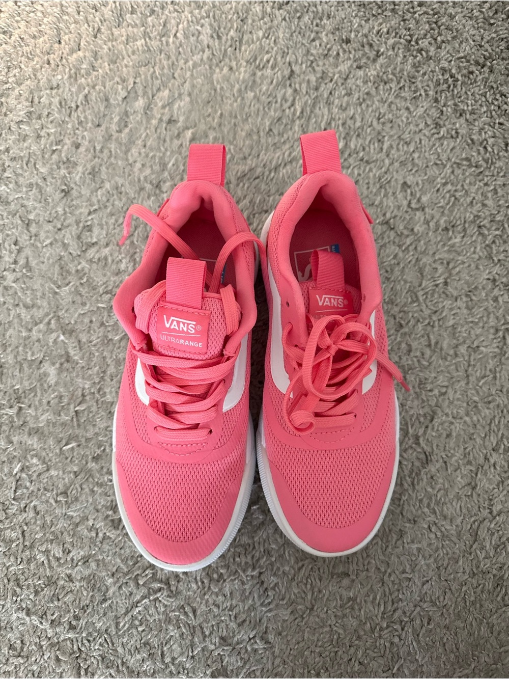Vans Pink UltraCush Lace-Up Sneakers
